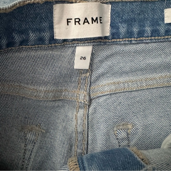 FRAME Le High Straight Jeans In Kerwin Size 26 - Picture 7 of 12